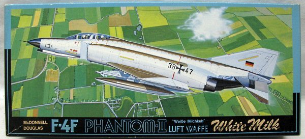 Fujimi 1/72 McDonnell F-4F Phantom II - Luftwaffe White Milk JG 71 (38+37) / (38+43) / (38+37) Camo, G-7 plastic model kit